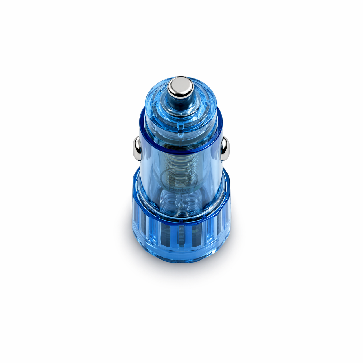 🚗 Transparent Car Charger – BMC-50 (3.1A Fast Charging)