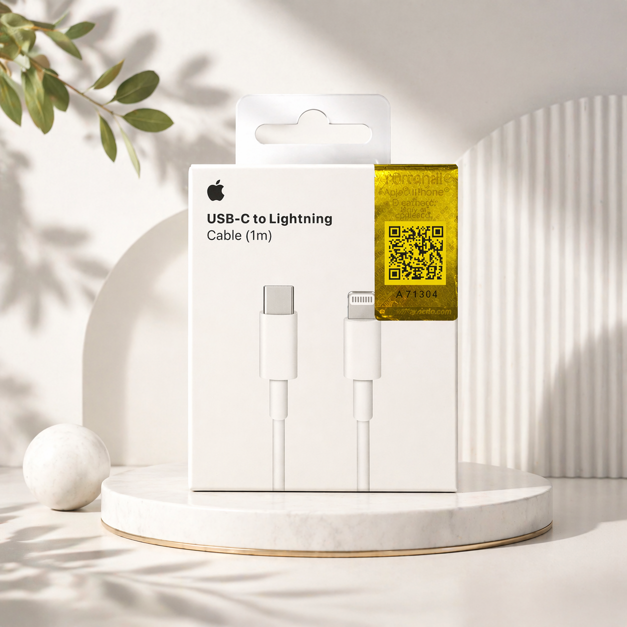 🔌 USB-C to Lightning Cable (1m) – Fast Charging & Data Sync
