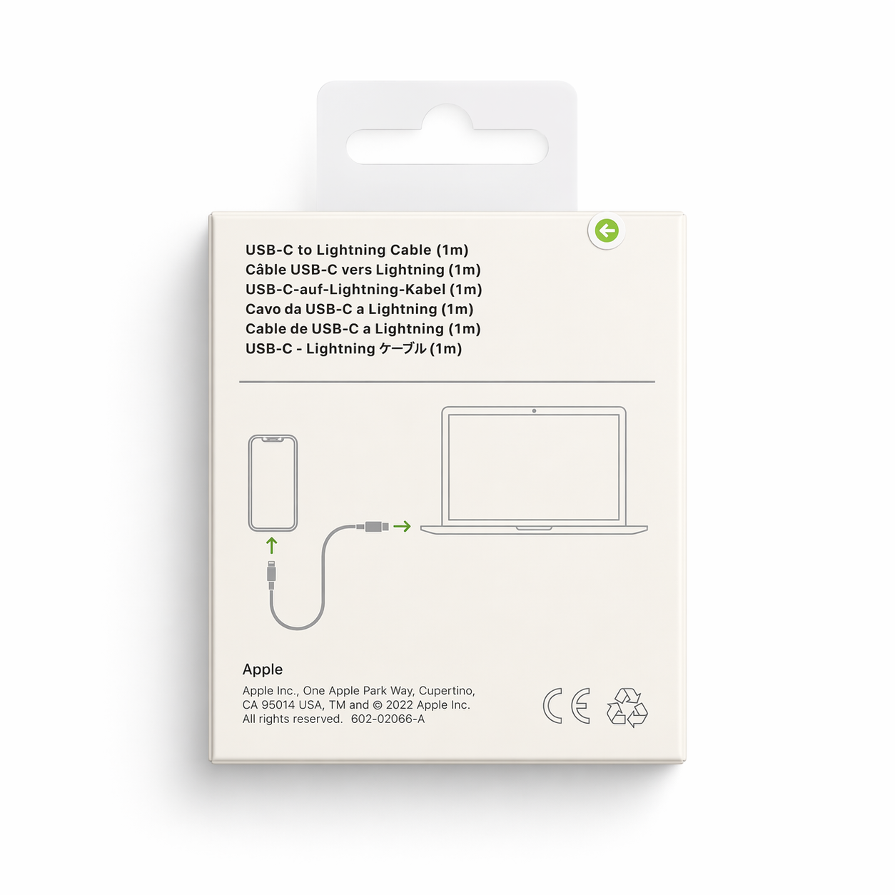 🔌 USB-C to Lightning Cable (1m) – Fast Charging & Data Sync