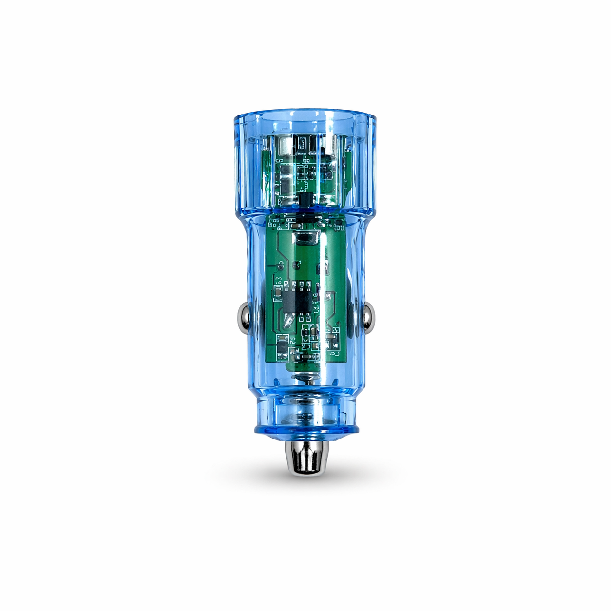 🚗 Transparent Car Charger – BMC-50 (3.1A Fast Charging)