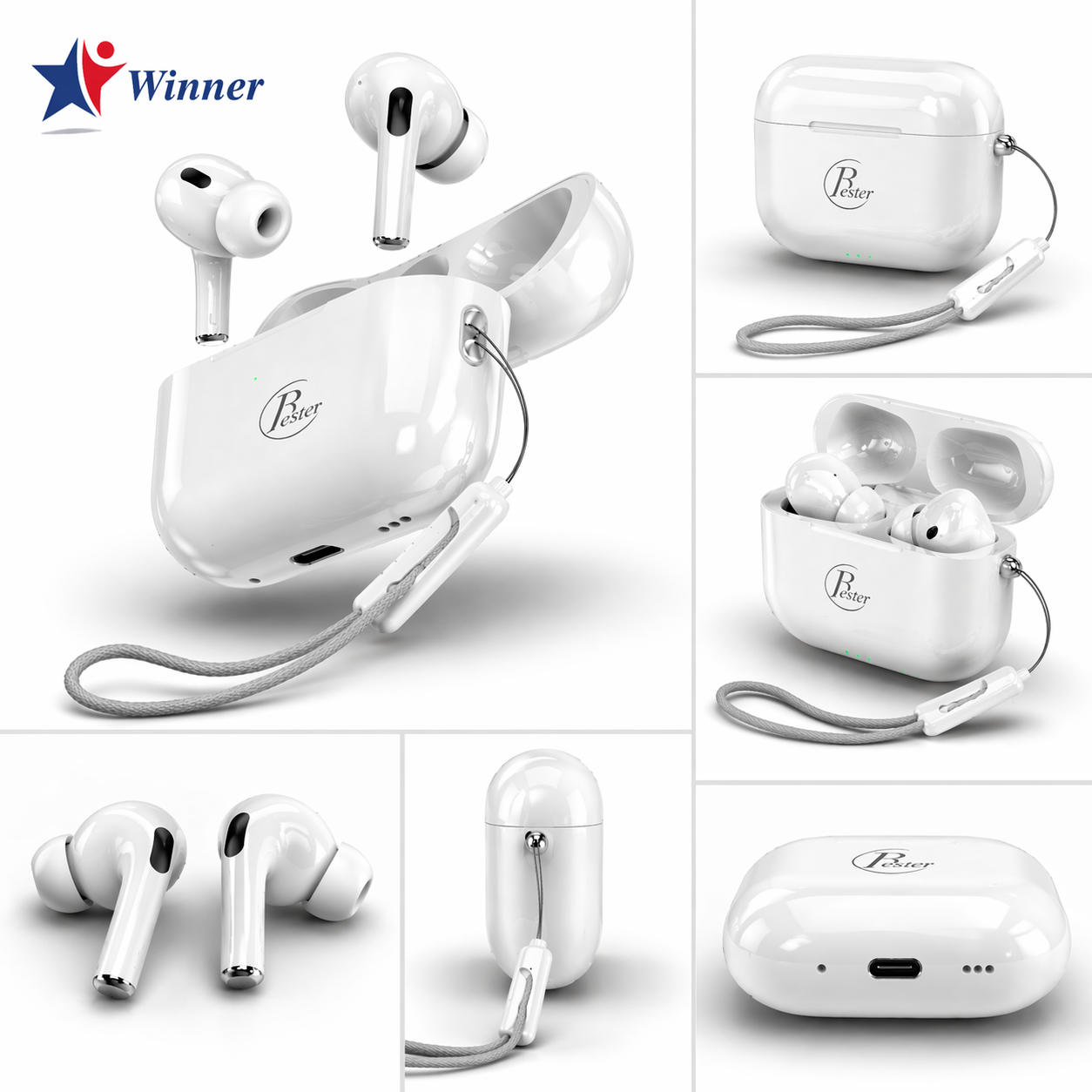 🔊 Bester BMC-20 Wireless Earbuds (Bluetooth 5.4)
