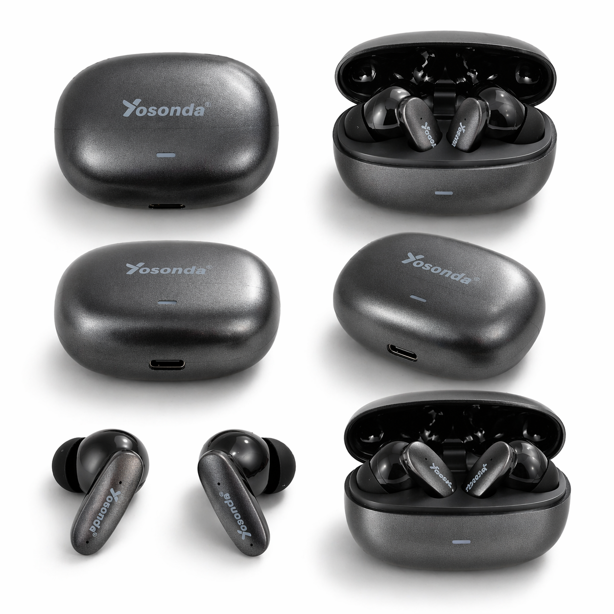 🔥 Yosonda Y-T03 TWS Wireless Earbuds (ANC + ENC)
